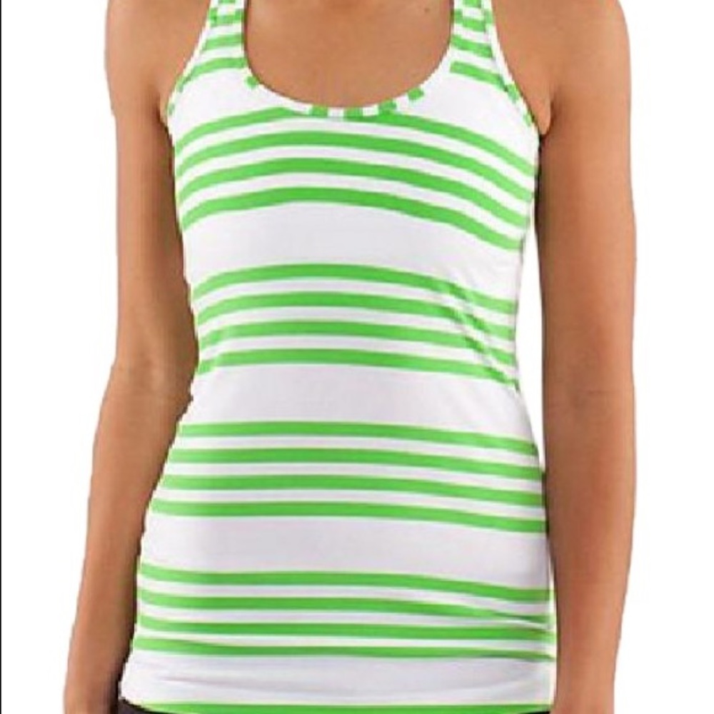 Lululemon White Cool Racerback
